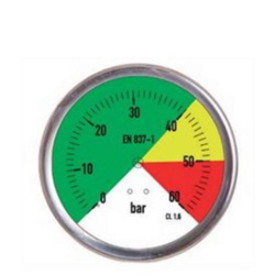 MANOMETRO 0-60 1/2 100mm 2655 
