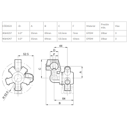 PORTABOQUILLAS TRIJET LATERAL REF-4064247  2