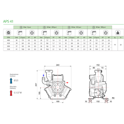 BOMBA MEMBRANA ASP 41 6 AGUJ REF61140001  2