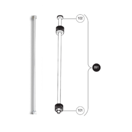 TUBO CON CASQUILLO 891  83941810 