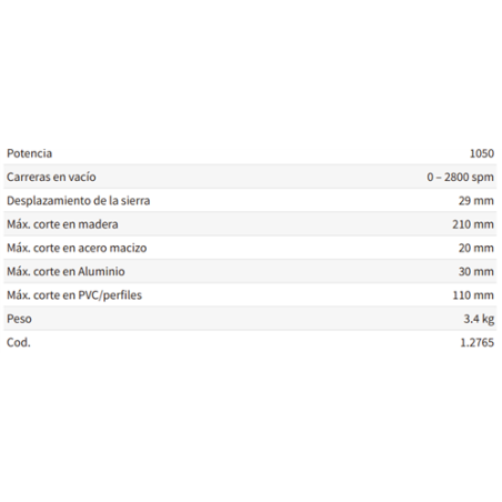 SIERRA SABLE STAYER SS 210 B 12765 