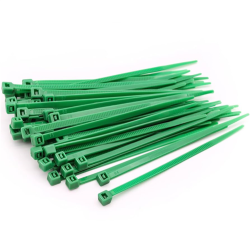 100 BRIDAS NY 66 200X36MM VERDE 22763 