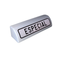 PLACA TRANSPORTES ESPECIALES PLASTICA 0118V21 