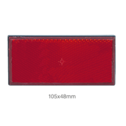 CATADIOPTRICOS C/105 ADHESIVO ROJO OCT56040 