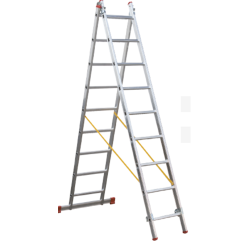 ESCALERA TRANSFORM 3 TRAMOS 9 PELDAÑOS OK39 