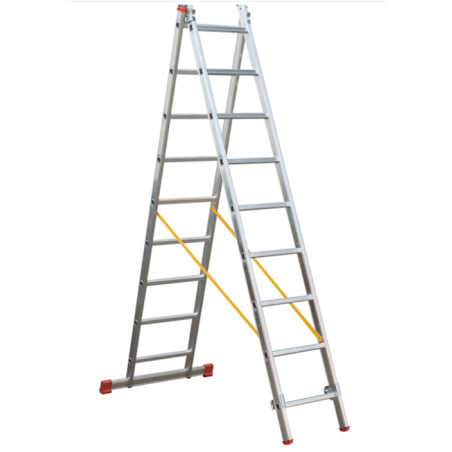 ESCALERA TRANSFORM 2 TRAMOS 13 PELDAÑOS OK213 