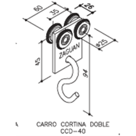 CARRO CCD-40 