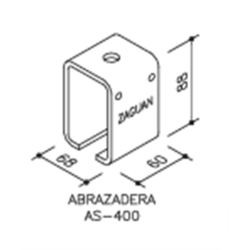 ABRAZADERA SOLDAR AS-400  2