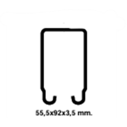 CARRIL Z-700/6 - 6 METROS 