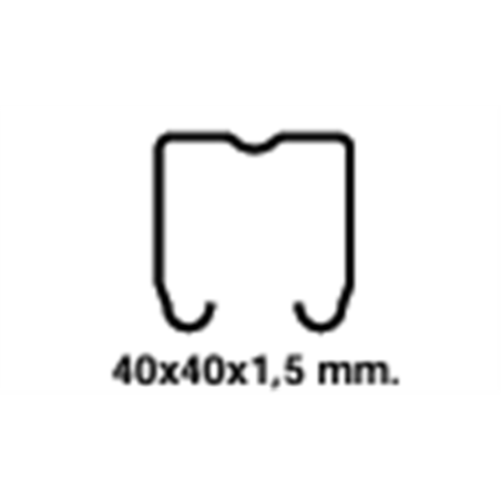 CARRIL Z-40/3 3 metros TIPO M 