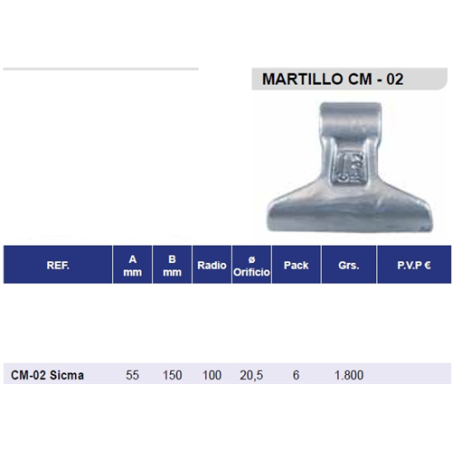MARTILLO CASAMAYOR CM-02 