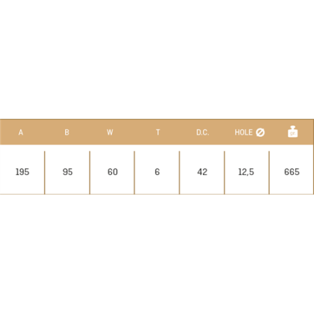 CUCHILLA PASQUALI 198-ENT 60x6 T-125   I 