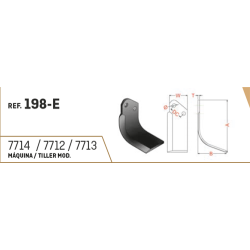 CUCHILLA PASQUALI 198-E 60x6 T-125   I 