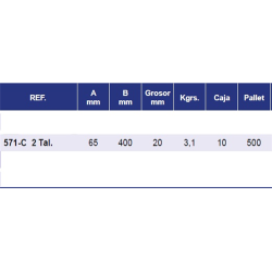 REJAS CASAMAYOR 571-C 2 TALADROS 