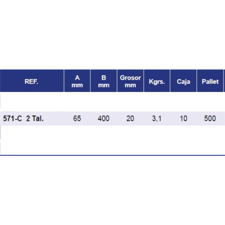 REJAS CASAMAYOR 571-C 2 TALADROS 