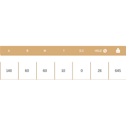 MARTILLO M-15 60x10 T-26 MURATORI  2