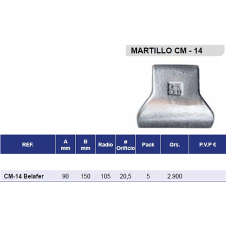 MARTILLO CASAMAYOR CM-14 
