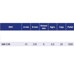 REJAS CASAMAYOR 549 C/N 