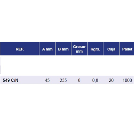 REJAS CASAMAYOR 549 C/N 