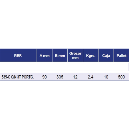 REJAS CASAM535-C 3T C/N PORTUG 