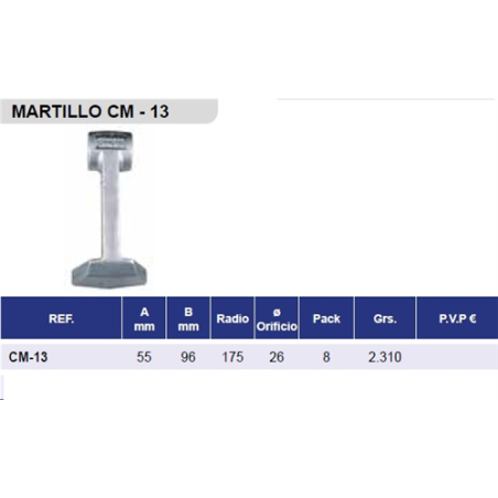 MARTILLO CASAMAYOR CM-13 