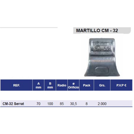 MARTILLO CASAMAYOR CM-32 