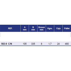REJAS CASAMAYOR 502-9 C/N 