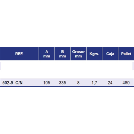 REJAS CASAMAYOR 502-9 C/N 