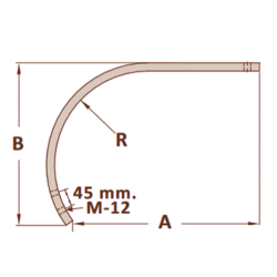 BRAZOS CHISSEL CASAMAYOR 40x30-L 461-D 