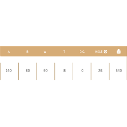 MARTILLO M-14 60X8 T-26 AGRATOR 