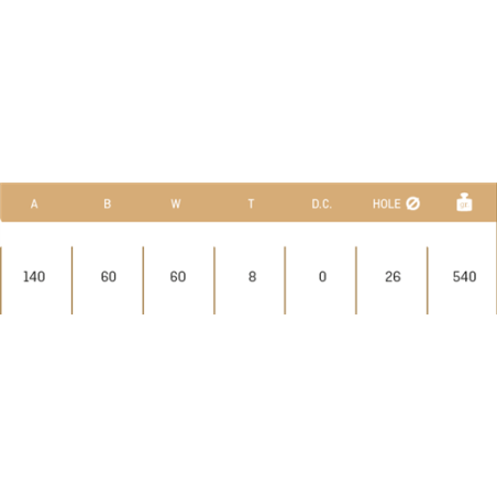 MARTILLO M-14 60X8 T-26 AGRATOR 