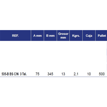 REJAS CASAMAYOR 535-BS 3T C/N 
