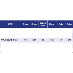 REJAS CASAMAYOR 535-B R3 3T C/N 