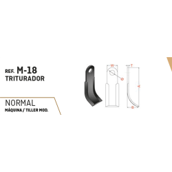 MARTILLO M-18 60X10 T-26 AGRATOR  2