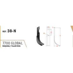 CUCHILLA TRUSS 38-N 35x6 T-11 COLISO   I  2