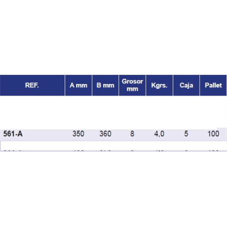 REJAS CASAMAYOR APORC561-A -350 
