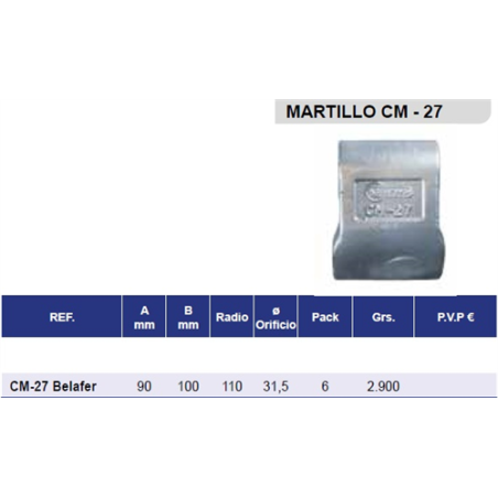 MARTILLO CASAMAYOR CM-27 