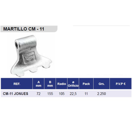 MARTILLO CASAMAYOR CM-11 