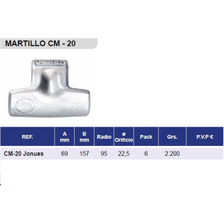 MARTILLO CASAMAYOR CM-20 