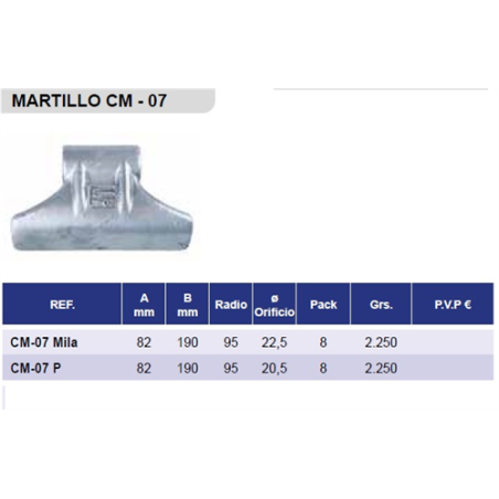 MARTILLO CASAMAYOR CM-07 