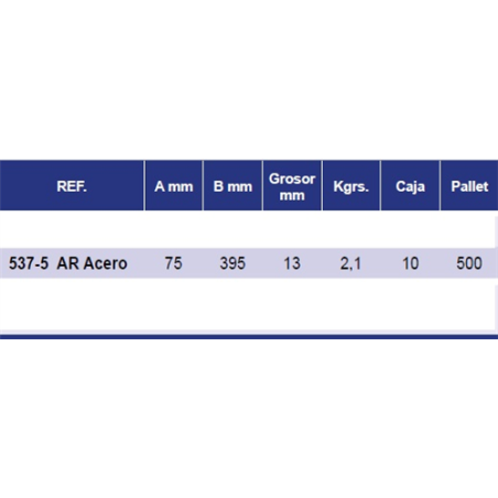 REJAS CASAMAYOR 537-5 S/N ACEROAR 