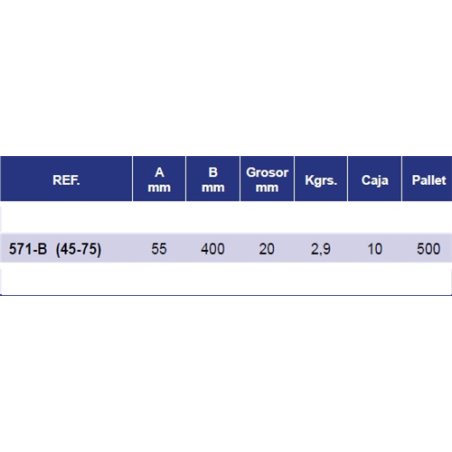 XXREJA CASAMAYOR 571-B 45/75 20mm 