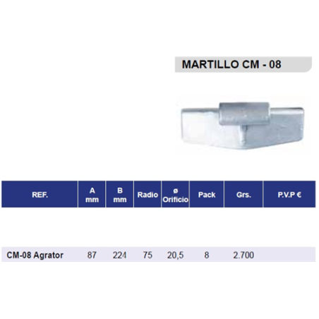 MARTILLO CASAMAYOR CM-08 