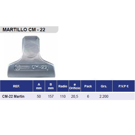 MARTILLO CASAMAYOR CM-22 