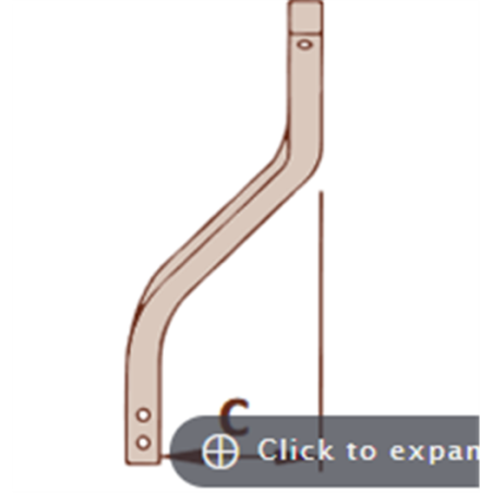 BRAZOS CHISSEL CASAMAYOR 32x32 VIÑ-IZQ 464-CV 