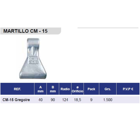MARTILLO CASAMAYOR CM-15 