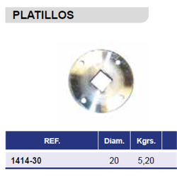 PLATILLOS CASAMAYOR 1414-30 