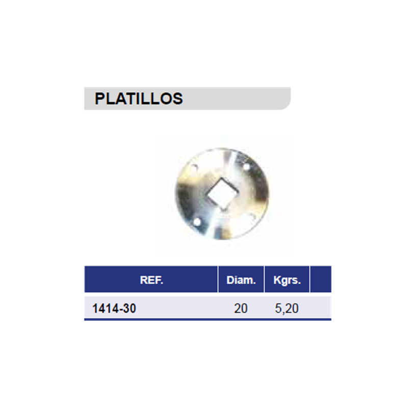 PLATILLOS CASAMAYOR 1414-30 