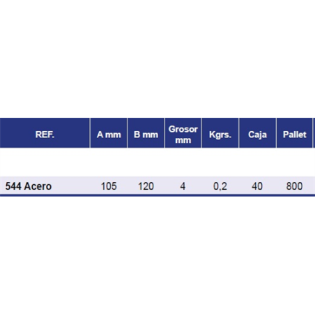 REJAS CASAMAYOR 544 ACERO 