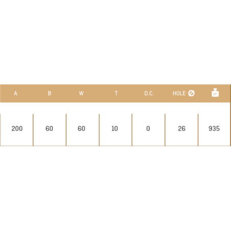 MARTILLO M-18 60X10 T-26 AGRATOR 